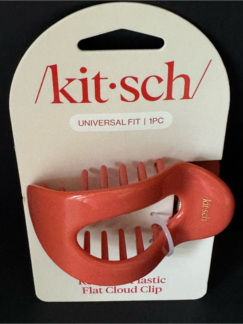 Kitsch Medium Cloud Flat Clip in “Cherry”